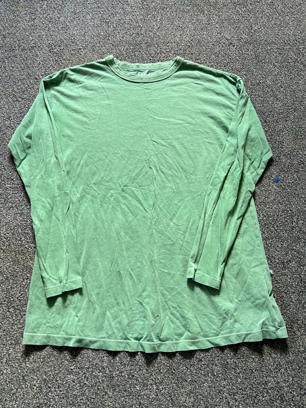 Old Navy Green Relaxed Long Sleeve T-Shirt Size XS